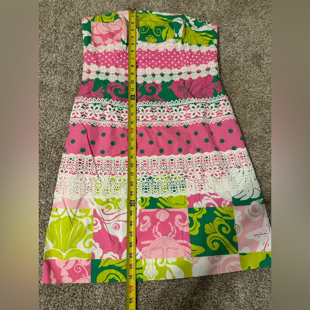Lilly Pulitzer Strapless Dress